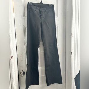 - Like New - The SW3 Black High Back Wide Leg  Jeans